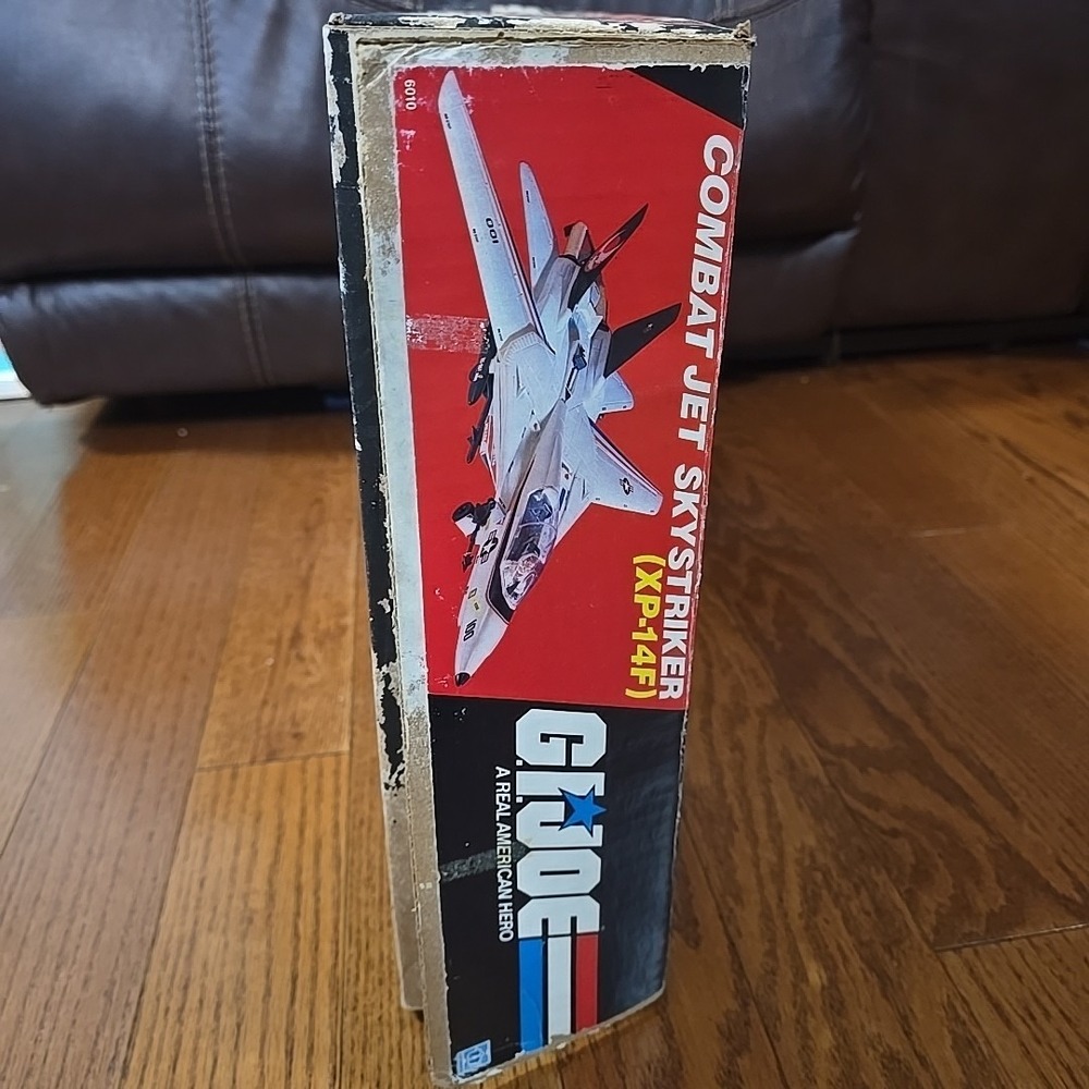 Vintage GI Joe ARAH Combat Jet Skystriker XP-14F With Box Incomplete 1983 - Picture 6 of 16